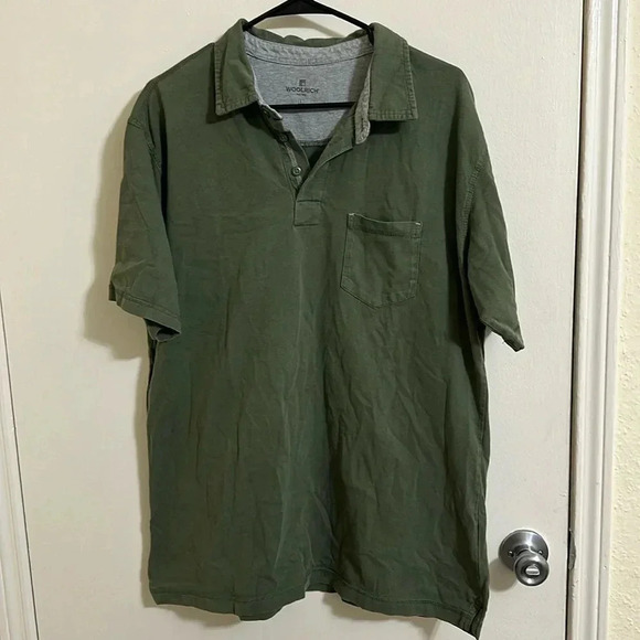 EUC Woolrich Button Polo - Picture 1 of 3